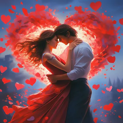 Картинки любовь романтика поцелуи - 64 фото