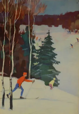 Вездеходное покататься на лыжах в лесу снежном зимы Стоковое Изображение -  изображение насчитывающей тренировка, сезон: 212942925