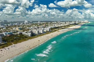 Фото панорамы Майами-Бич (City of Miami Beach), Южная Флорида, США