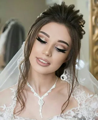 Красивый свадебный макияж невесты 2024-2025, фото, идеи свадебного макияжа