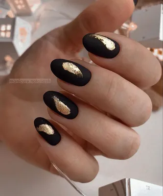 nailartist_vseyarusi: Black Luxio Nightfall with Gold