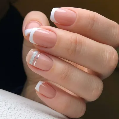 Маникюр шеллак френч+дизайн - Студия красоты \"NailsProfi\"