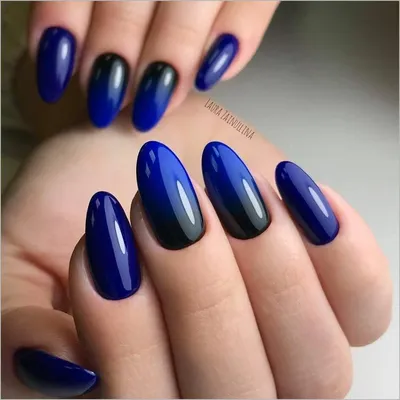 Новинки синего маникюра: 80 свежих фото | Blue nail art designs, Blue nail  art, Blue nails