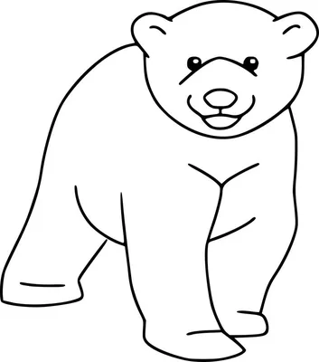 Детский рисунок белого медведя, коробка, Акварельная живопись, белый,  животные png | PNGWing