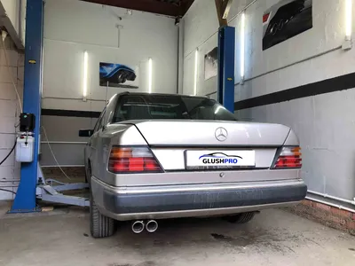 Чехол для гаражного хранения Mercedes-Benz W124 в кузове карбриолет от  тюнинг-ателье Eastline Garage