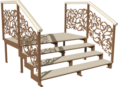 Полувинтовая лестница из металла | ООО «Классик» - Изготовление лестниц в  Нижнем Новгороде