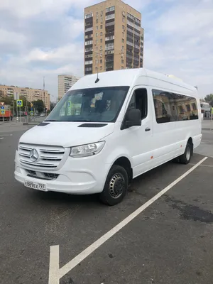 Аренда микроавтобуса Mercedes Sprinter с водителем в Москве