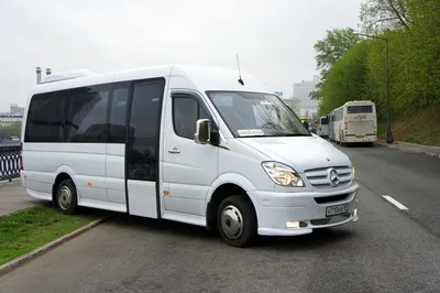 Микроавтобус Mercedes Sprinter 515 Lux №710 прокат в Москве от 1800 рублей