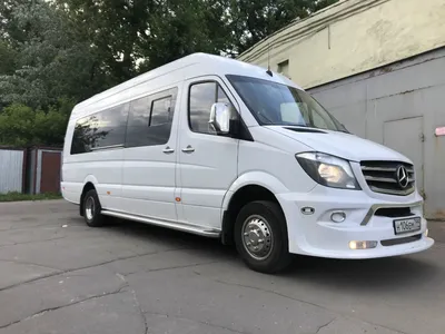 Микроавтобус Mercedes Sprinter Vip черный в аренду с водителем - новости  Right Rent