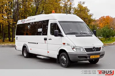 Трансфер и аренда микроавтобуса MB SPRINTER Classic 16 мест белого цвета,  2017 года с водителем