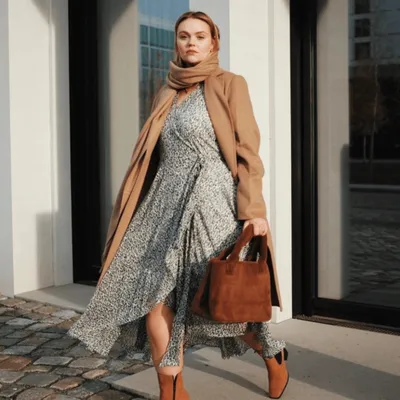 Мода для полных женщин 2020 - Анастасия Слабунова