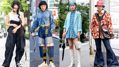 Стритстайл на Неделе моды весна-лето 2022 в Токио | Vogue Russia