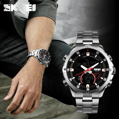 Купить Модные мужские часы, повседневные кварцевые наручные часы для  мужчин, роскошные деловые черные часы, мужские часы | Joom