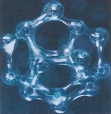 Фото молекулы воды под микроскопом фото