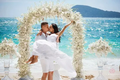 Оформление свадьбы на берегу моря | Ярмарка Подарков интернет-магазин