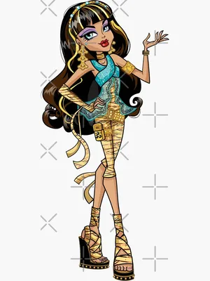 Monster High Doll and Beauty Kit Cleo De Nile Golden Glam Case, New 2023 |  eBay