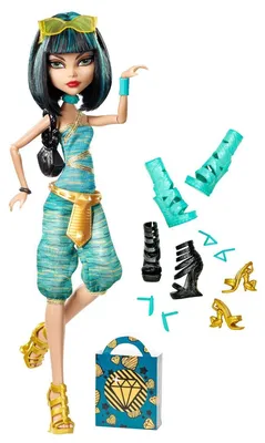 Cleo de nile fashion pack | Diseños de monster high, Personajes monster high,  Cleo de nile