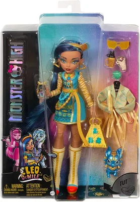 Кукла Monster High Cleo de Nile HHK54 купить по цене 26550 ₸ в  интернет-магазине Детский мир