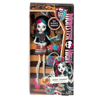 Кукла Monster High Скелита Калаверас Я люблю аксессуары купить в Минске