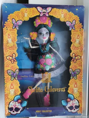 Fashion doll - Скелита Калаверас День мертвых (Skelita Calaveras) Monster  High купить в Шопике | Москва - 714556