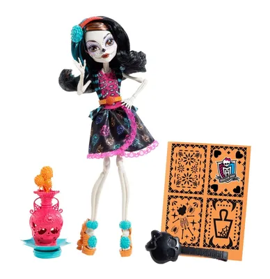 Купить кукла Monster High Скелита Калаверас - Художественный класс BDF14,  цены на Мегамаркет