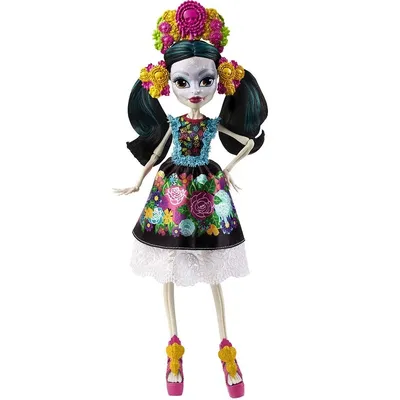Кукла Mattel Monster High Скелита Калаверас | AliExpress
