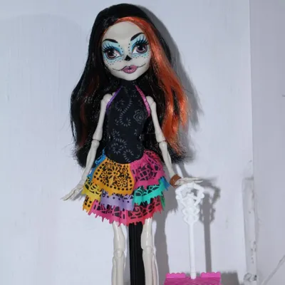 Кукла Monster High Скелита Калаверас (Skelita Calaveras) из серии  \"Путешествие в Скариж\" - Детский сад - Все Вместе