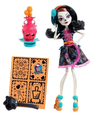 Monster High, Art Class - Skelita Calaveras fashion doll. Монстр * Монстер  Хай, кукла Скелита Калаверас … | Monster high dolls, Monster high art, Monster  high party