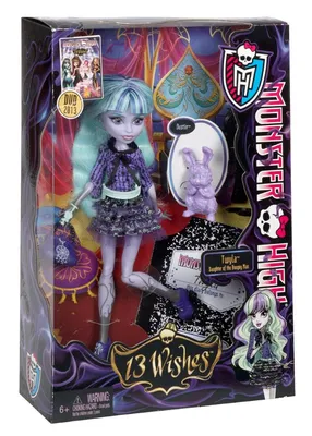 Кукла Monster High Твайла 13 желаний с питомц BBK07 купить в Минске