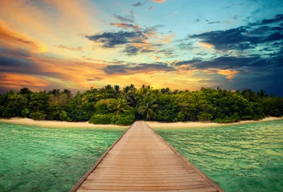 мост солнце закат море природа отдых океан Stock Photo | Adobe Stock