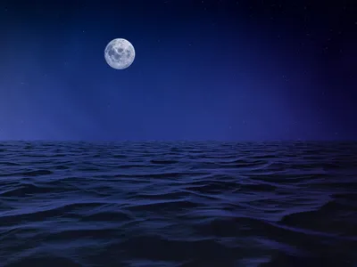 Фото моря ночью фото