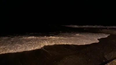 Вид моря ночью. 1873 год. Айвазовский