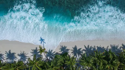 Пляж и волны от взгляда сверху Предпосылка воды бирюзы от взгляда сверху  Seascape лета от воздуха Стоковое Изображение - изображение насчитывающей  солнце, перемещение: 136448705