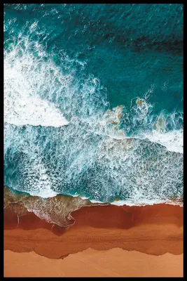 Обои на рабочий стол: Вид Сверху, Песок, Природа, Море, Пляж - скачать  картинку на ПК бесплатно № 99730
