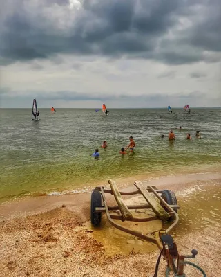 Пляжи курорта Ейск, Азовское море