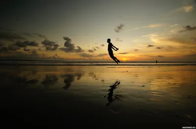 Спортсмен занимается капоэйрой на фоне оранжевого заката, Стоковое видео -  Envato Elements