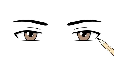 Серый мужской 3D глаз во весь …» — создано в Шедевруме