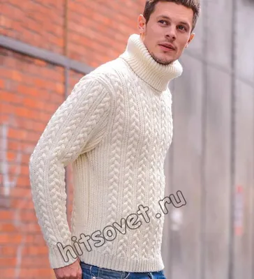 Идеи для вязания мужских свитеров и пуловеров 2022-2023 | Факультет  рукоделия | Дзен