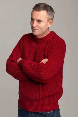 Мужской теплый зимний свитер цена 5 470 руб. | Купить в Москве, СПб