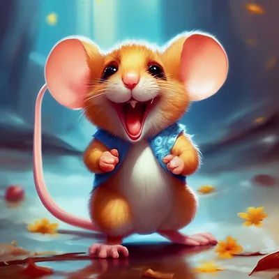 Кот и мыши смешной, потешный, …» — создано в Шедевруме
