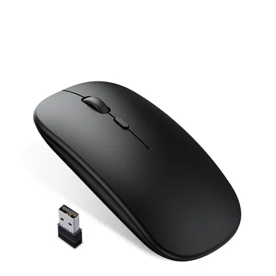 Беспроводная мышь, перезаряжаемая мышь для компьютера, Bluetooth-мышь,  беспроводная USB-мышь, бесшумная мышь Mause RGB, эргономичные мыши для  портативных ПК – лучшие товары в онлайн-магазине Джум Гик