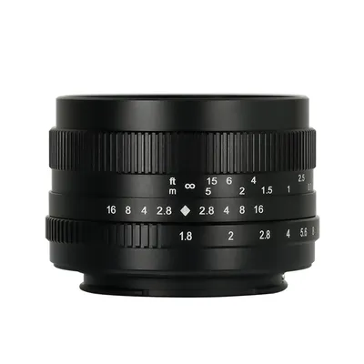 50mm f/1.8 APS-C lens for E/EOS-M/FX/M43 – Official 7Artisans Store