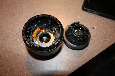 Dropped EF 50mm 1.8, reassembly possible? - Canon Community