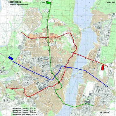 Интерактивная карта перспективного развития будущего метро в Воронеже |  Владислав Панкратов | Дзен