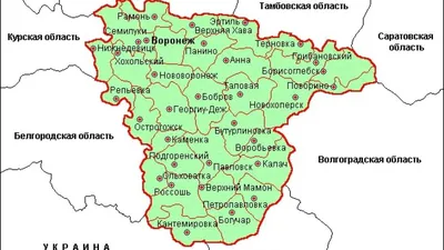 Воронеж отметился на Радостной карте России