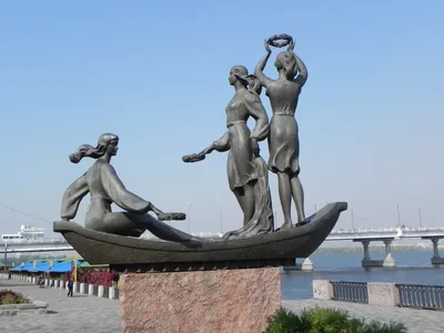 Памятник Валерию Чкалову, Днепр — фото, описание, карта