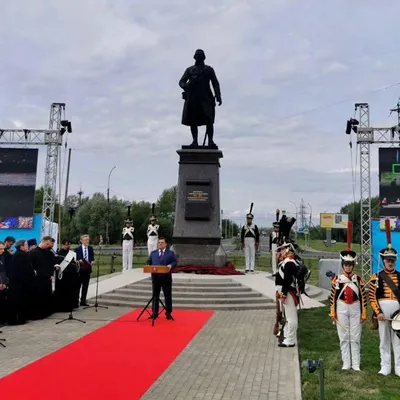 Памятник российскому поэту Державину открыли в Великом Новгороде - РИА  Новости, 14.07.2023
