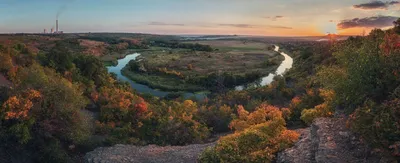 Закат на реке Крынка. Фотограф Диденко Юрий
