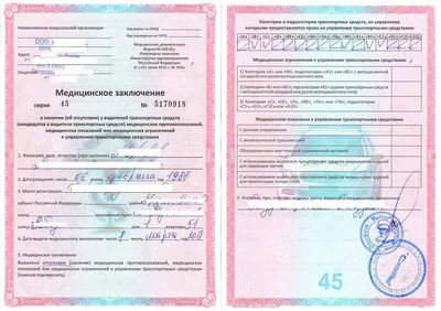 Получение водительской медсправки на права: чек-лист | Юридическая  социальная сеть 9111.ru | Дзен