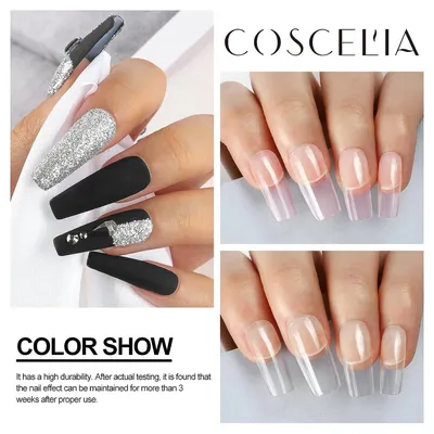 Kiss Classy L Long Nails - Набор накладных ногтей с клеем | Makeupstore.uz